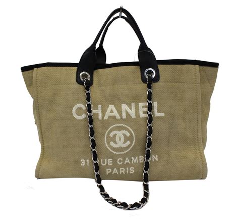 shopper chanel tasche|Chanel denim shopping tote.